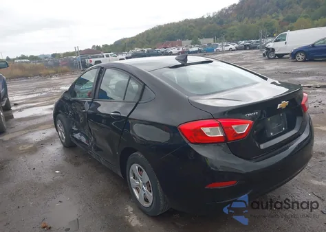 2018 Chevrolet Cruze Ls Auto из США, поврежденный, VIN 1G1BC5SM0J7109511